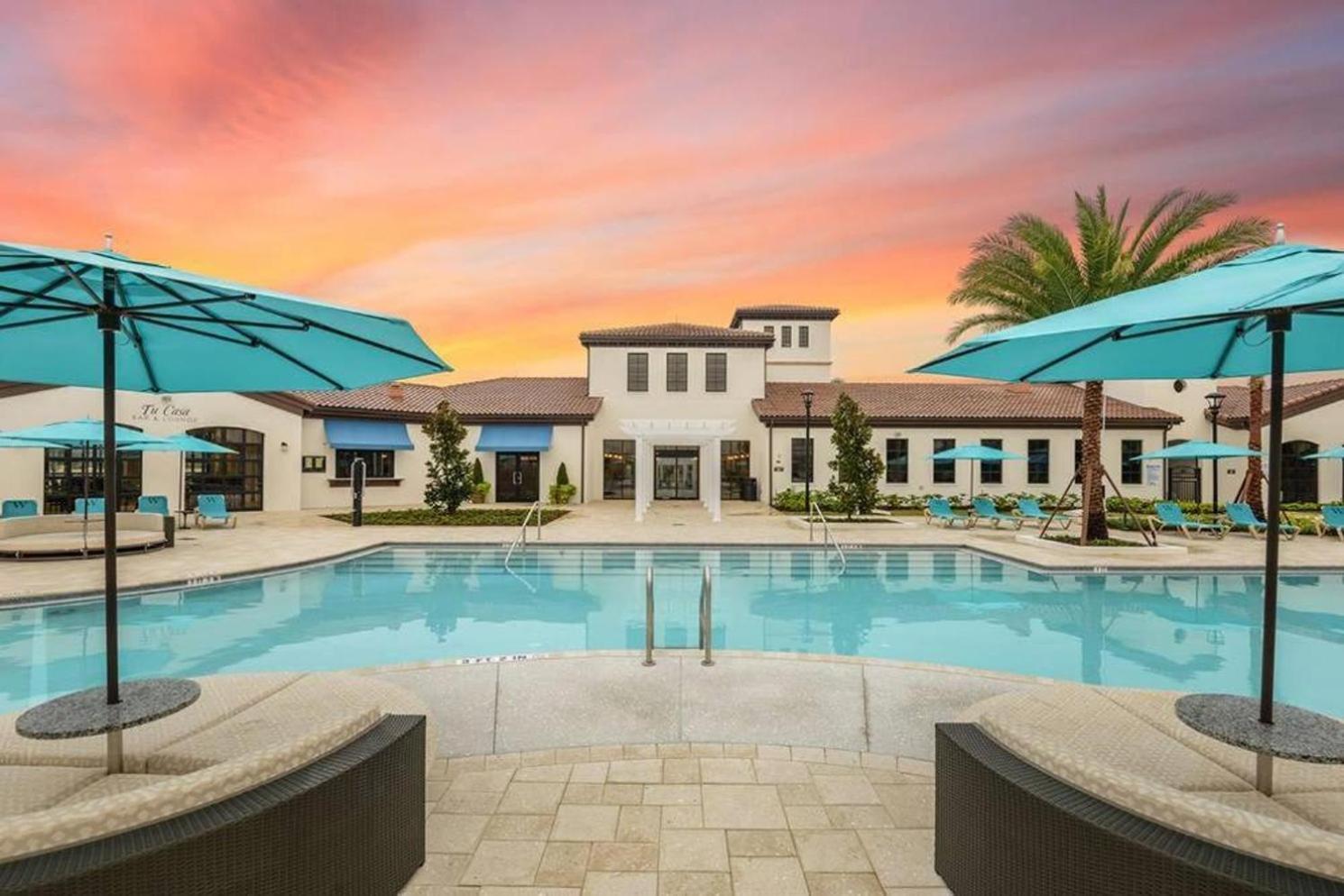 Large Villa Wprivate Pool Game Room Waterpark Kissimmee Extérieur photo