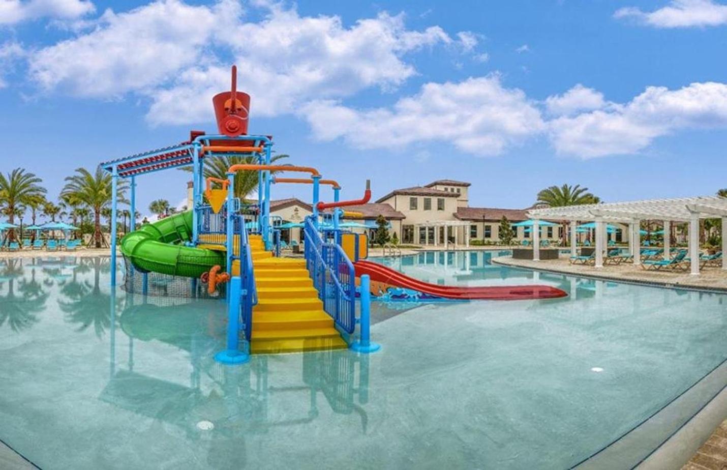 Large Villa Wprivate Pool Game Room Waterpark Kissimmee Extérieur photo