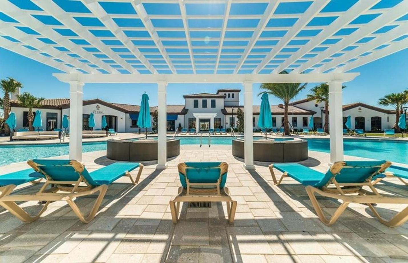 Large Villa Wprivate Pool Game Room Waterpark Kissimmee Extérieur photo